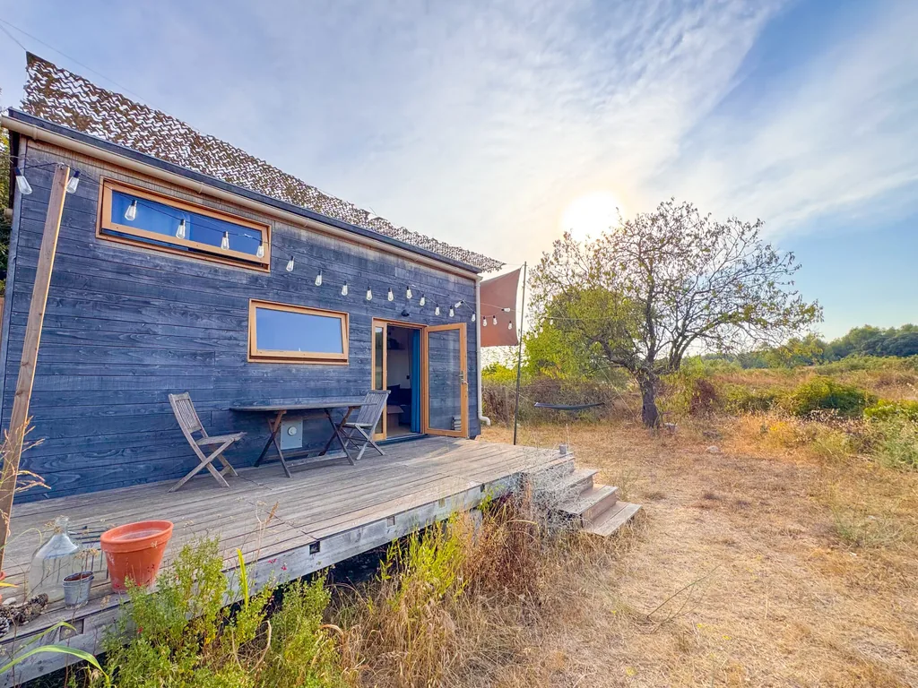 Tiny house avec terrasse et jardin à Castries près de Montpellier