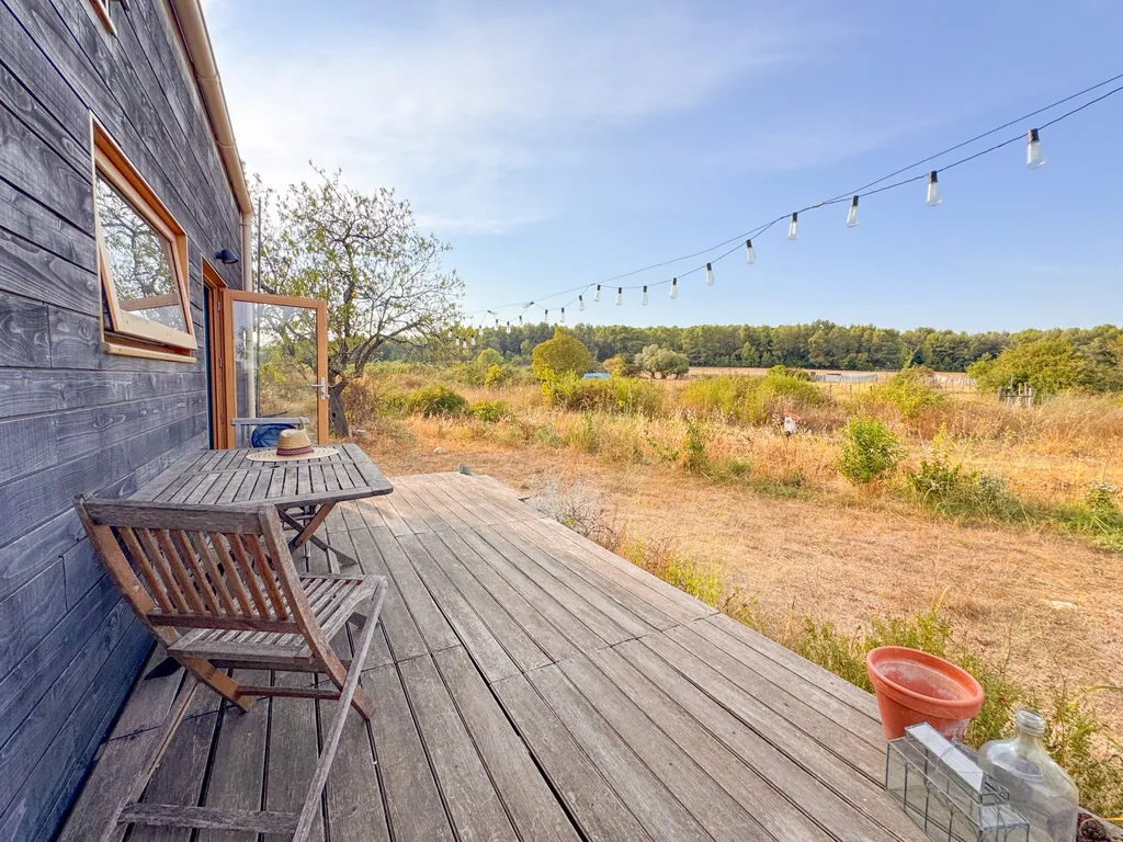 Tiny house avec terrasse et jardin à Castries près de Montpellier